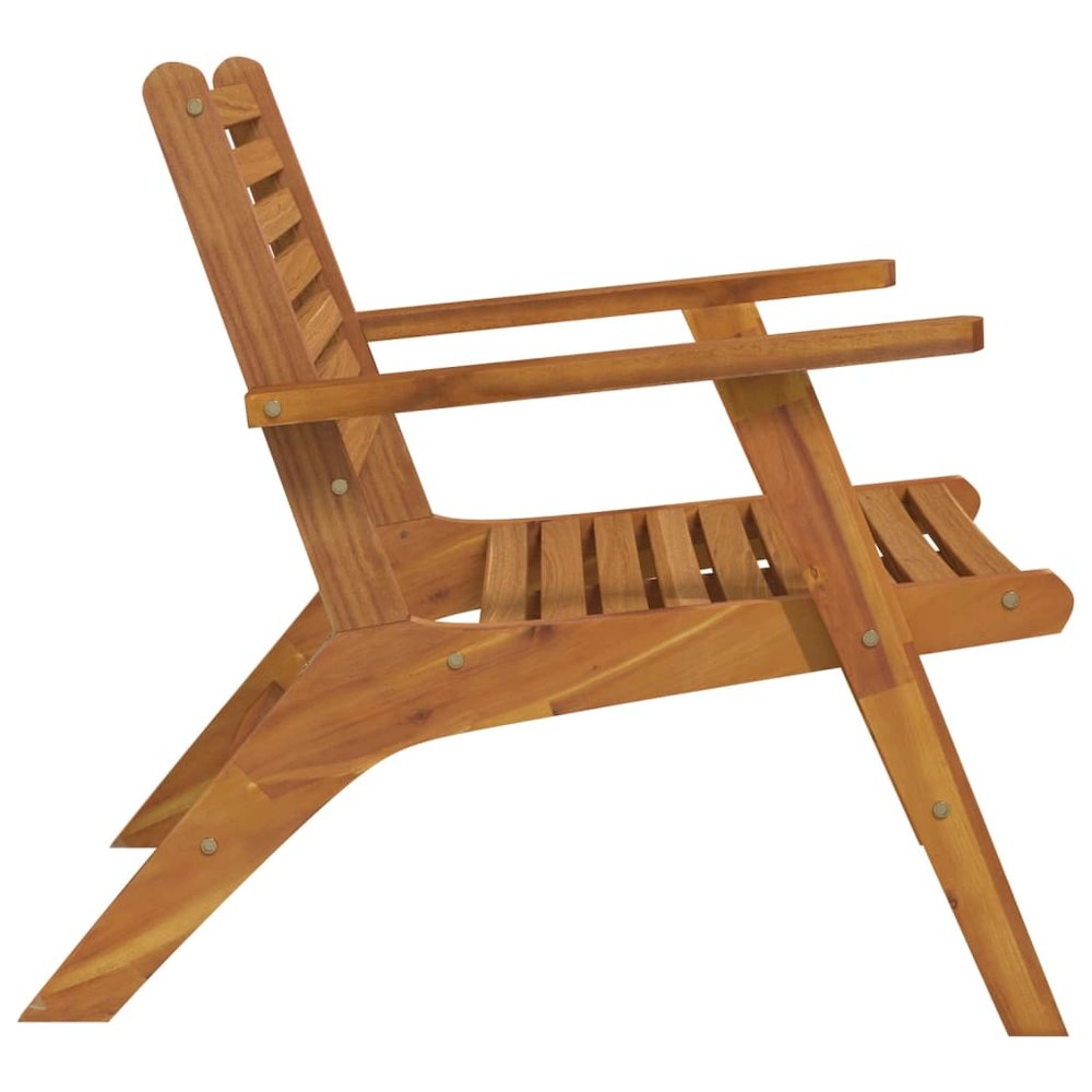 Garden Chair Brown Solid acacia wood Standard Durable. Picture 5