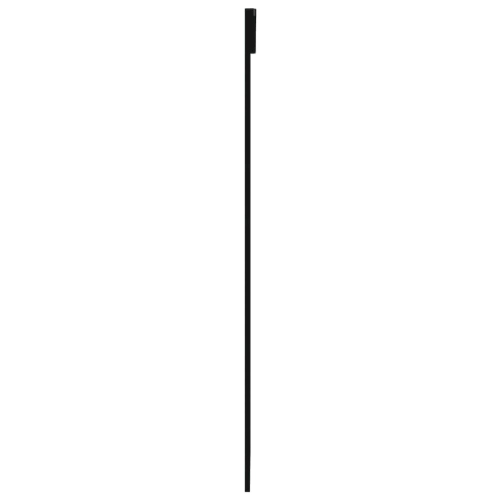 Sliding Door ESG Glass and Aluminum 40.2"x80.7" Black. Picture 4