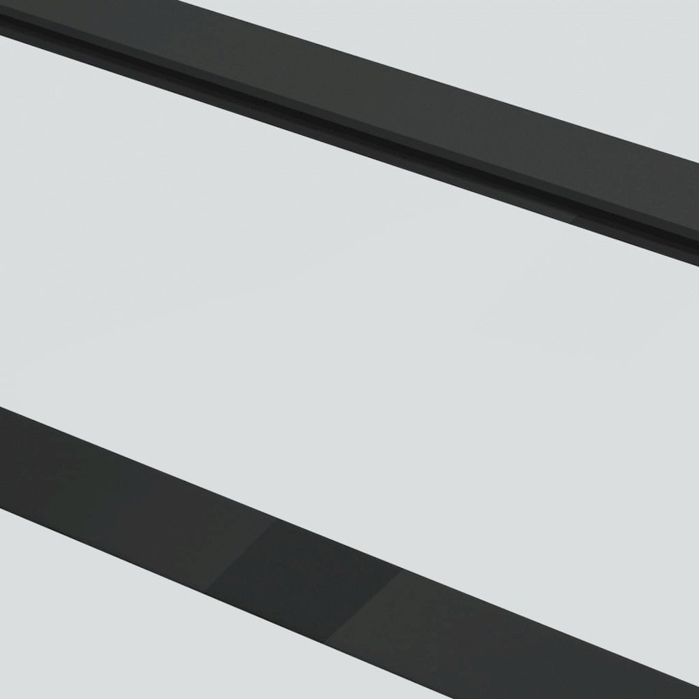 Sliding Door ESG Glass and Aluminum 40.2"x80.7" Black. Picture 5