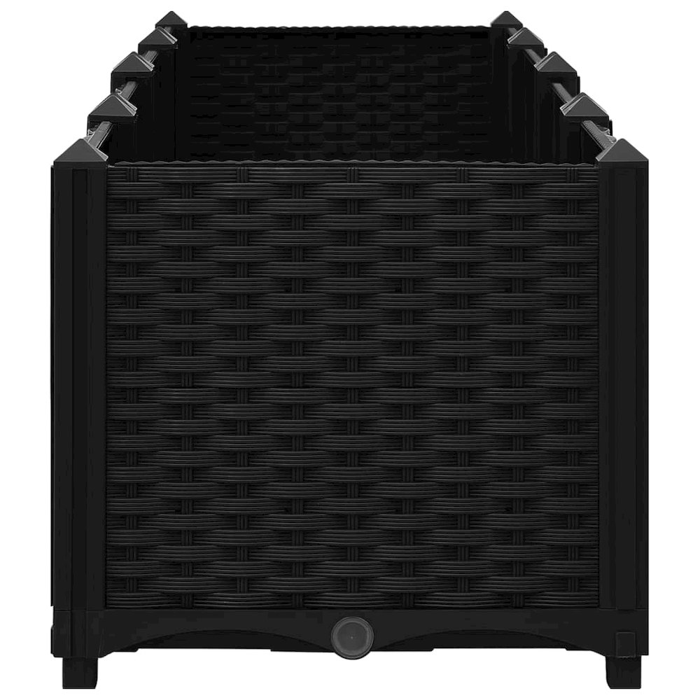 Raised Bed Black Polypropylene Large Durable Outdoor Planter. Picture 6