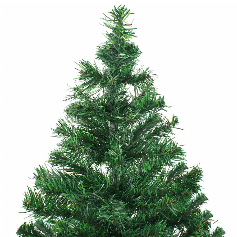 vidaXL Artificial Christmas Tree with LEDs&Ball Set 70.9" 564 Branches, 3077575. Picture 3