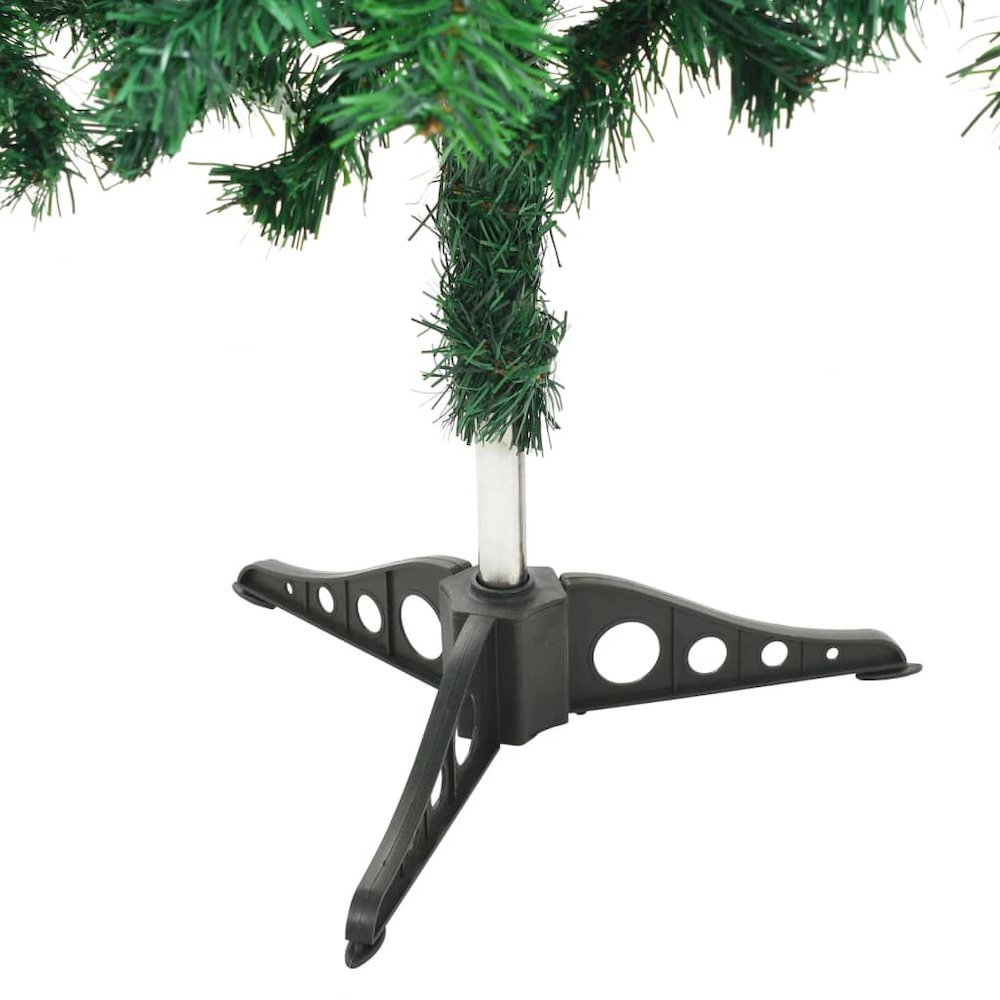 vidaXL Artificial Christmas Tree with LEDs&Ball Set 70.9" 564 Branches, 3077575. Picture 5