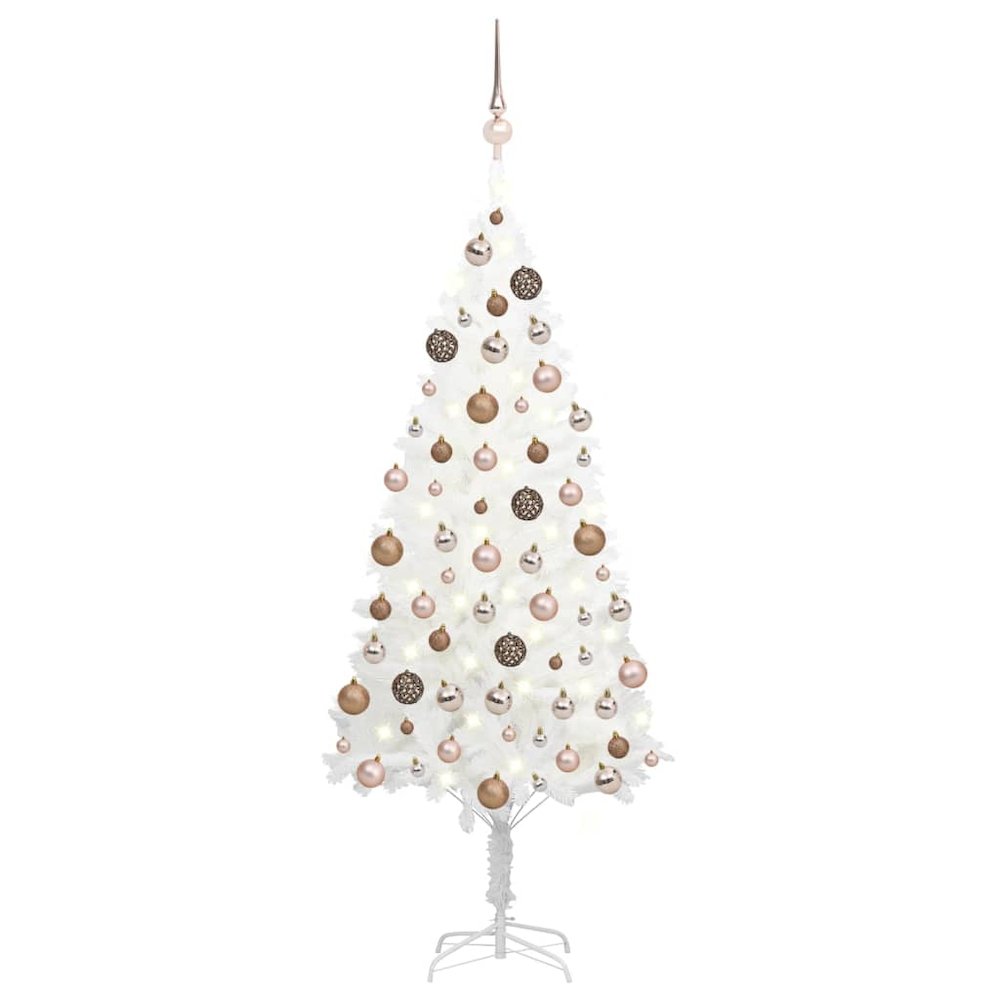 Christmas Tree White Polyethylene Medium Christmas Tree. Picture 1