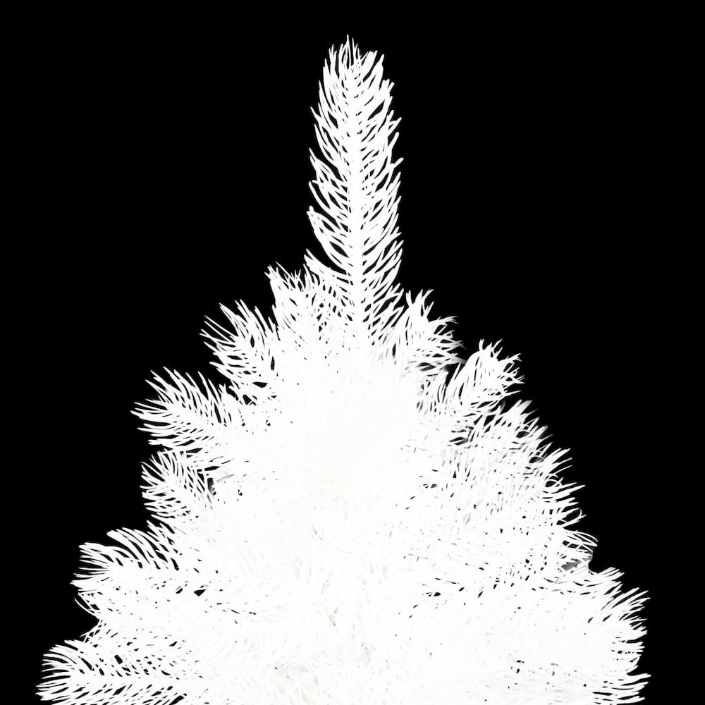 Christmas Tree White Polyethylene Medium Christmas Tree. Picture 4