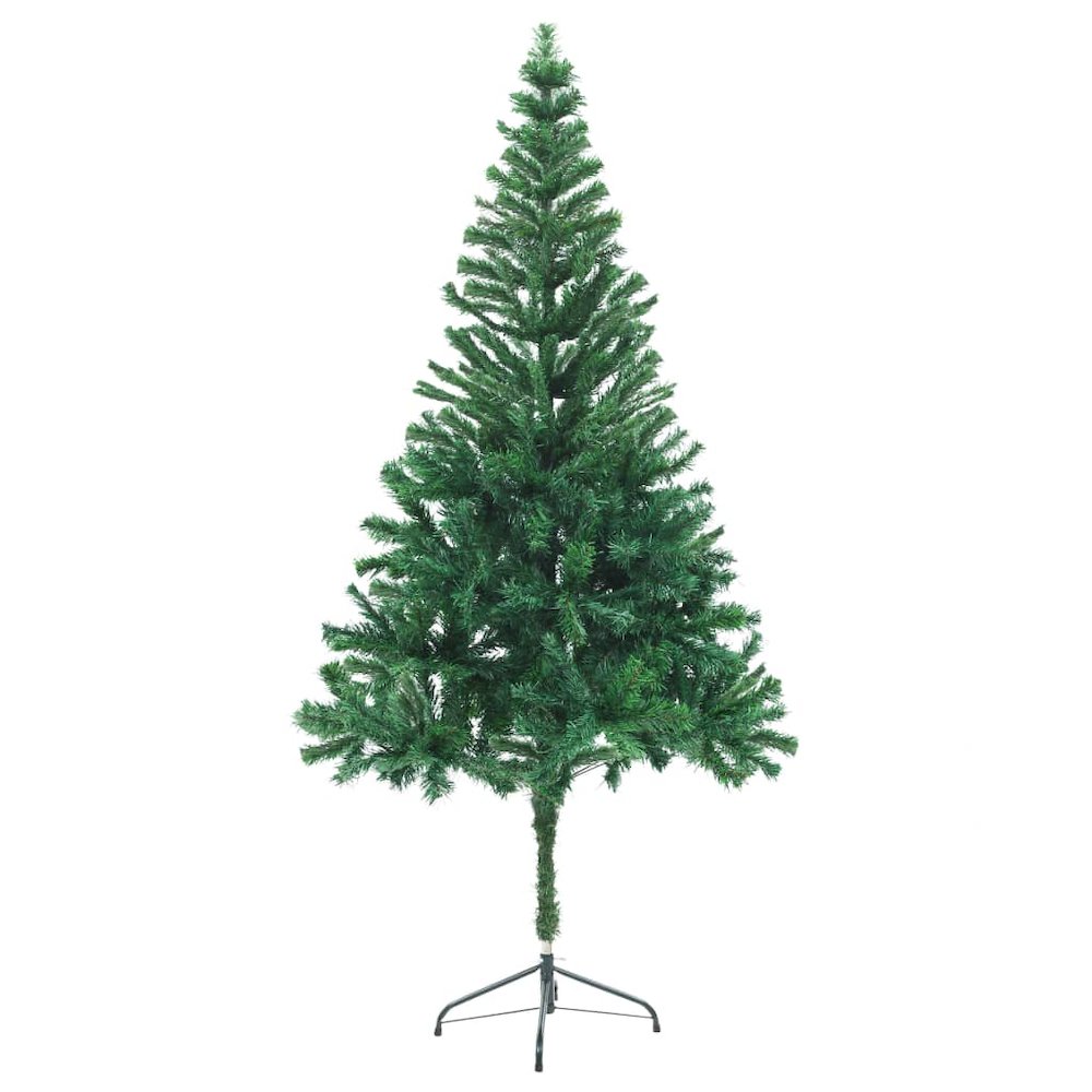 vidaXL Artificial Christmas Tree with LEDs&Ball Set 70.9" 564 Branches, 3077661. Picture 3