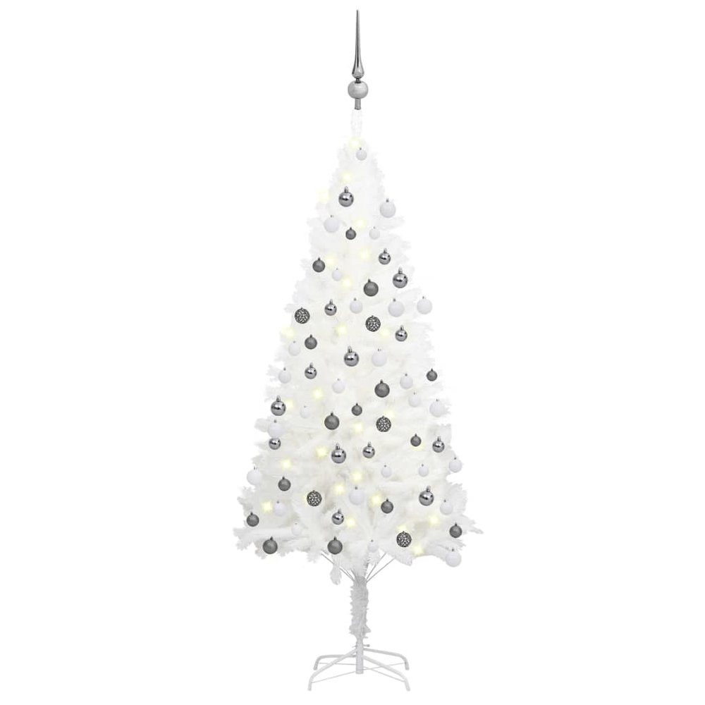 Christmas Tree White PE (Polyethylene), Steel, Plastic Medium. Picture 1