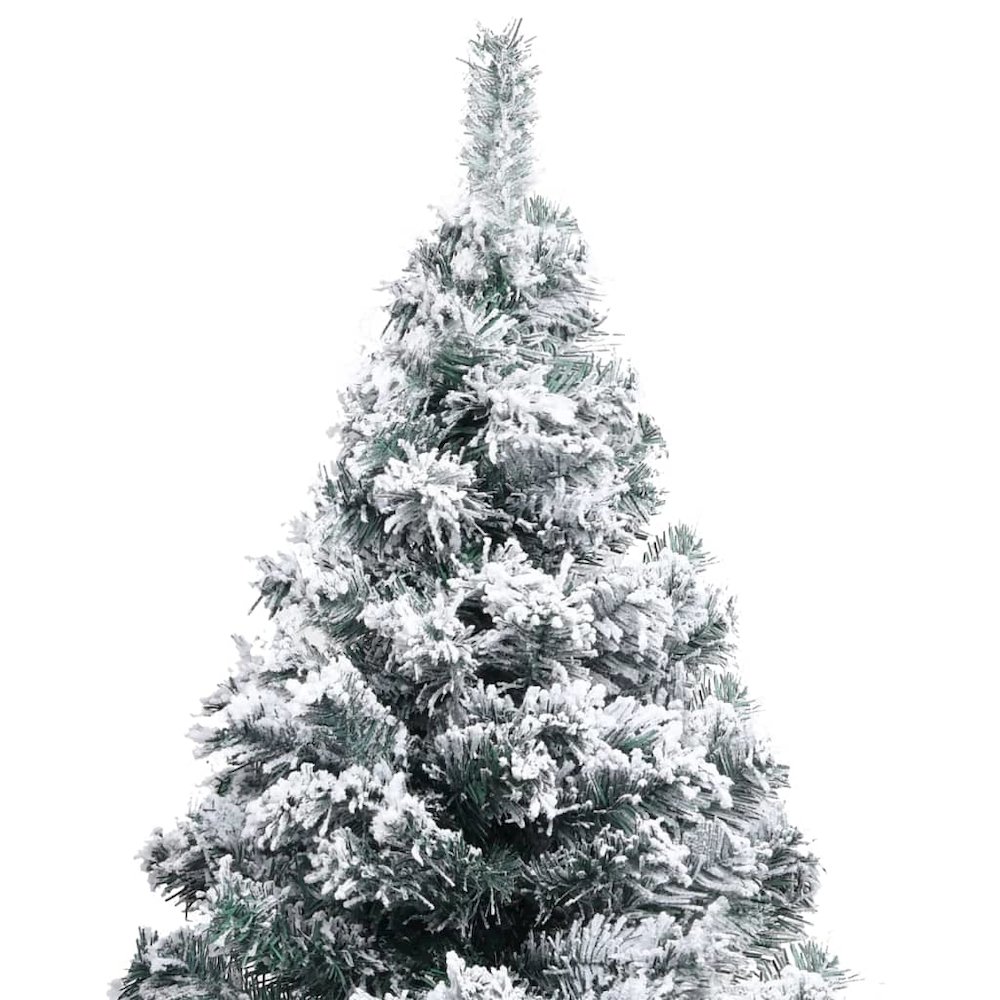 vidaXL Artificial Christmas Tree with LEDs&Ball Set Green 59.1" PVC, 3077819. Picture 5