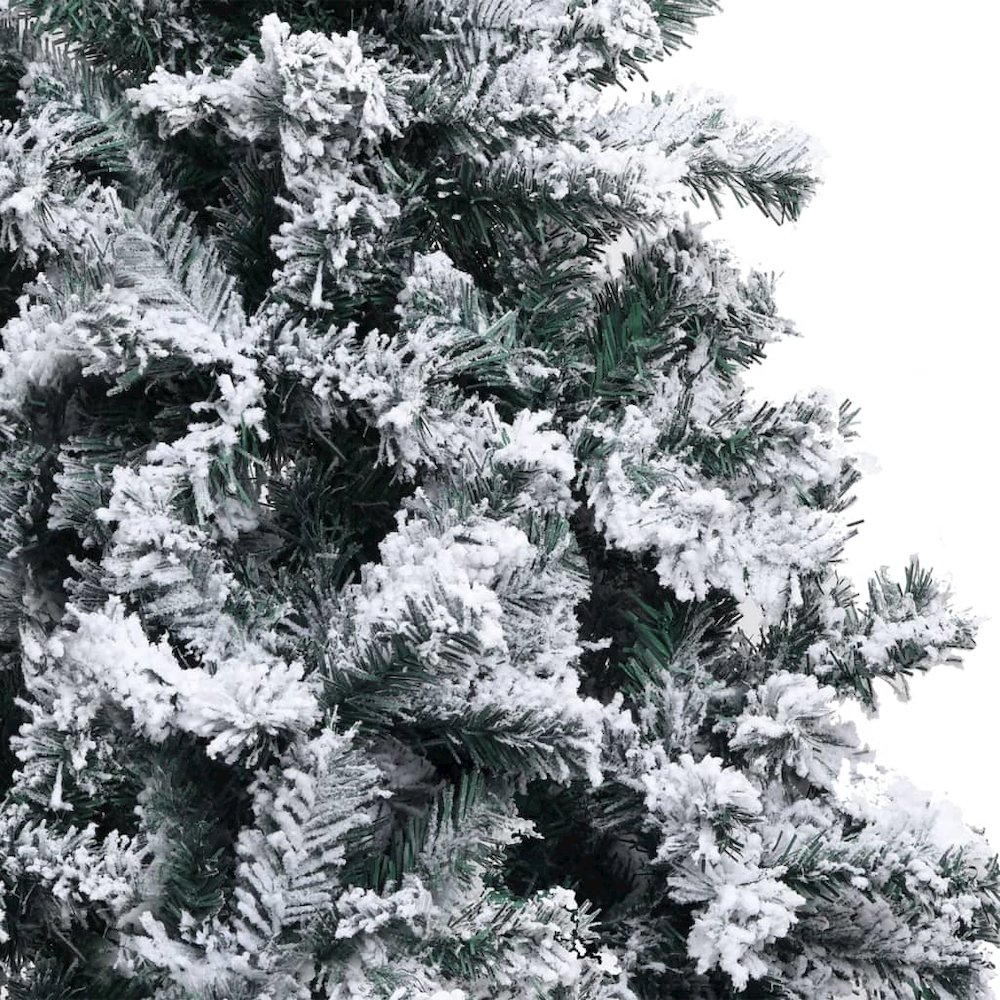 vidaXL Artificial Christmas Tree with LEDs&Ball Set Green 59.1" PVC, 3077915. Picture 3
