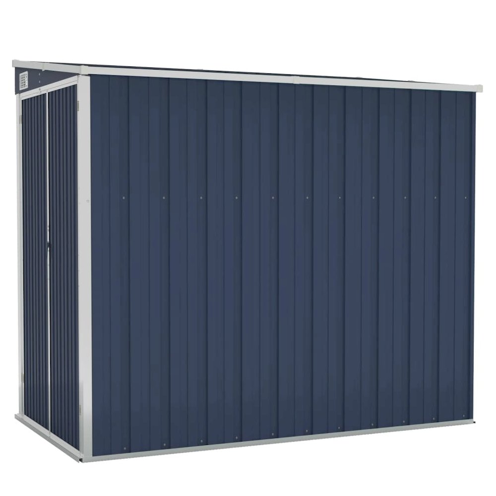Garden Shed Anthracite Galvanized steel 46.5 x 76.4 x 70.1 in. Picture 2