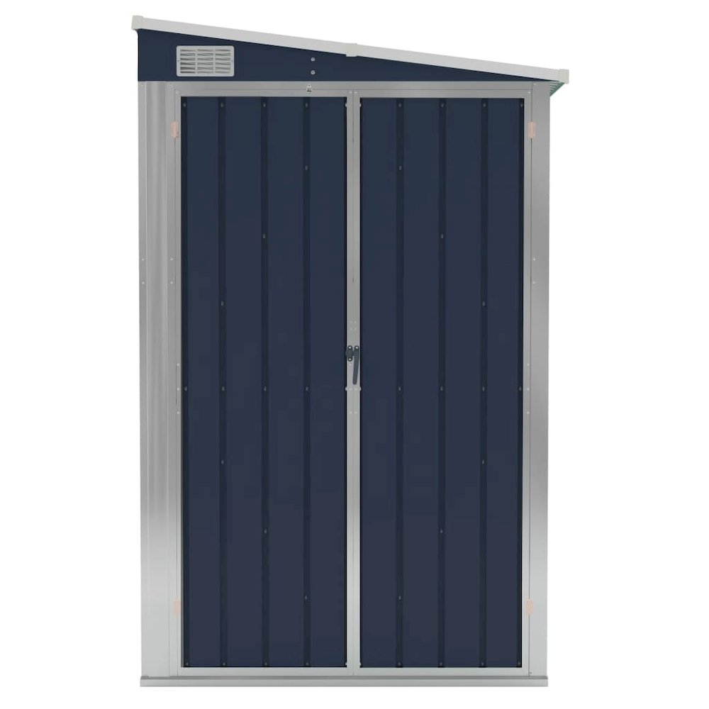 Garden Shed Anthracite Galvanized steel 46.5 x 76.4 x 70.1 in. Picture 3