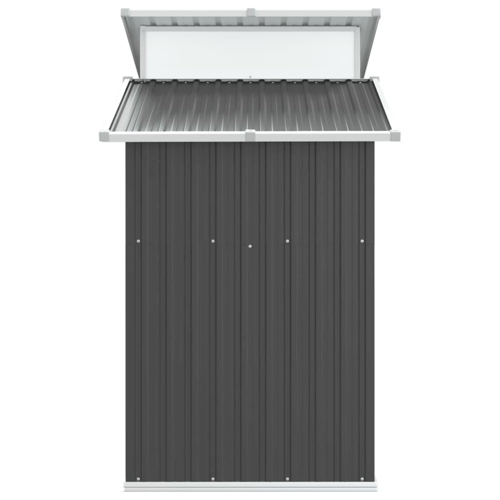 Garden Shed Anthracite Galvanized Steel, PC board Large. Picture 5