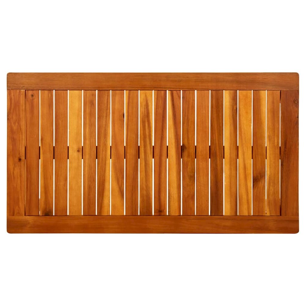 Coffee Table Natural wood Solid acacia wood. Picture 4