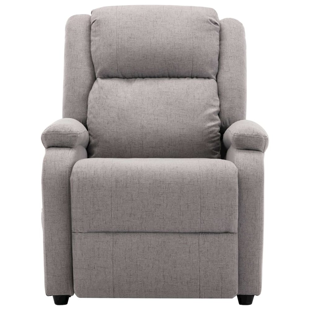 Electric Massage Chair Light grey Fabric (100% polyester), metal. Picture 4