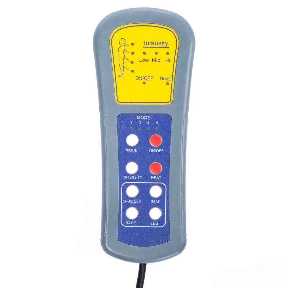 Massage Recliner Dark brown Fabric upholstery Standard. Picture 7