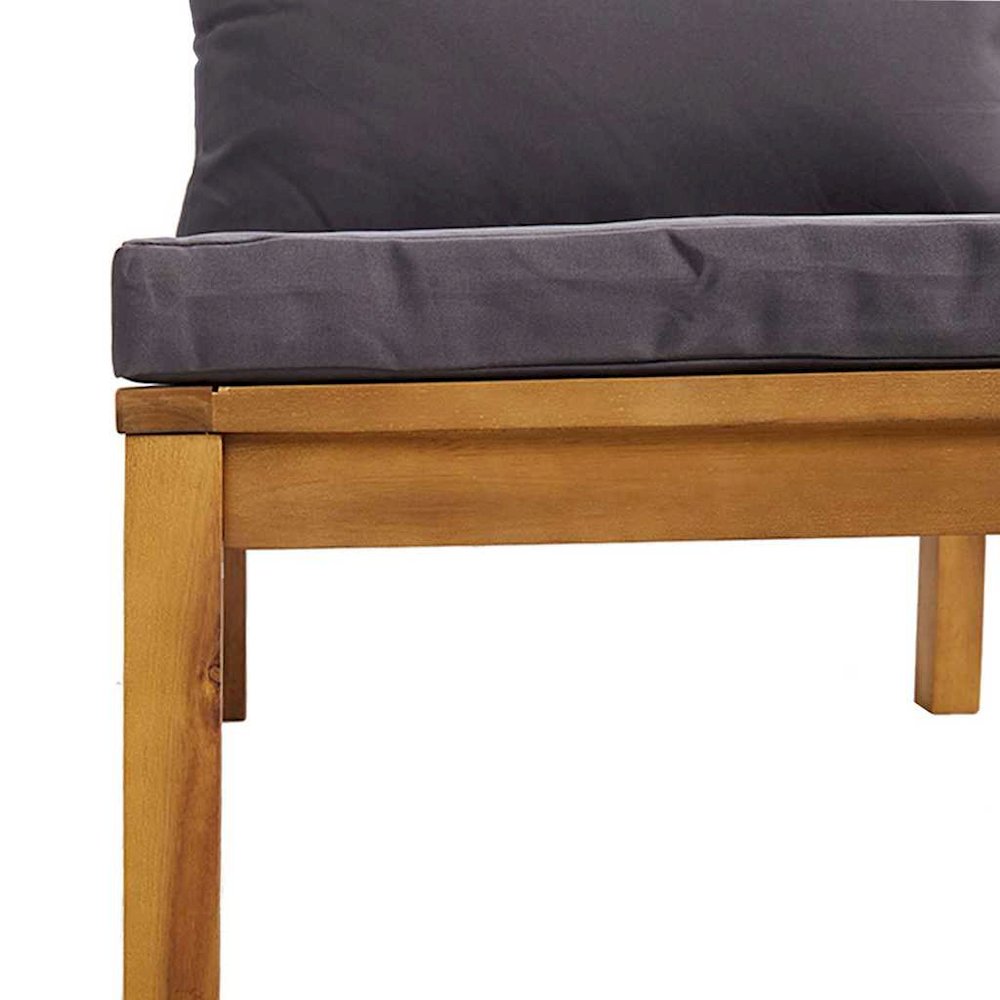 Middle Sofa Dark Grey. Picture 7