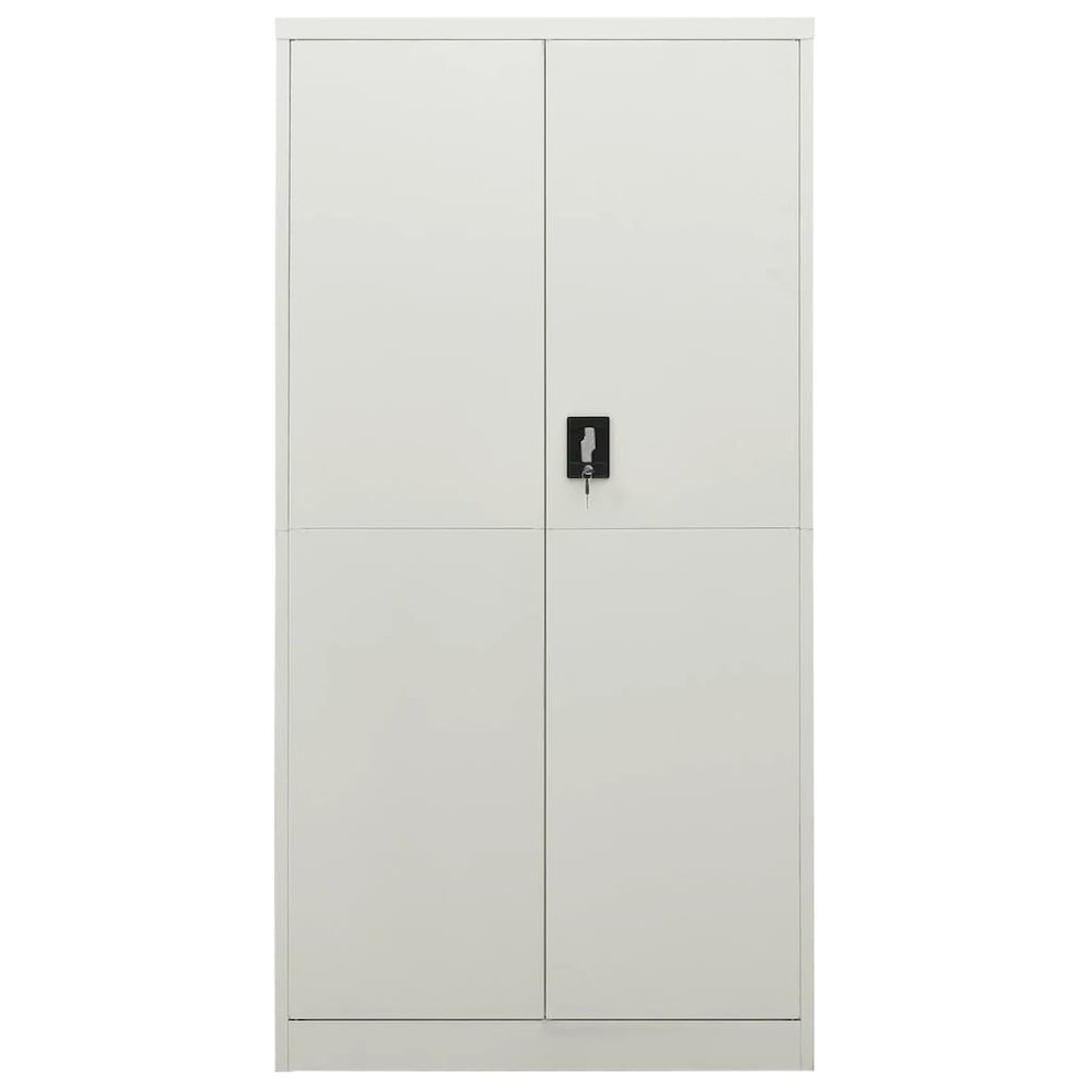 Locker Cabinet Light grey Steel Large Locker Cabinet. Picture 2