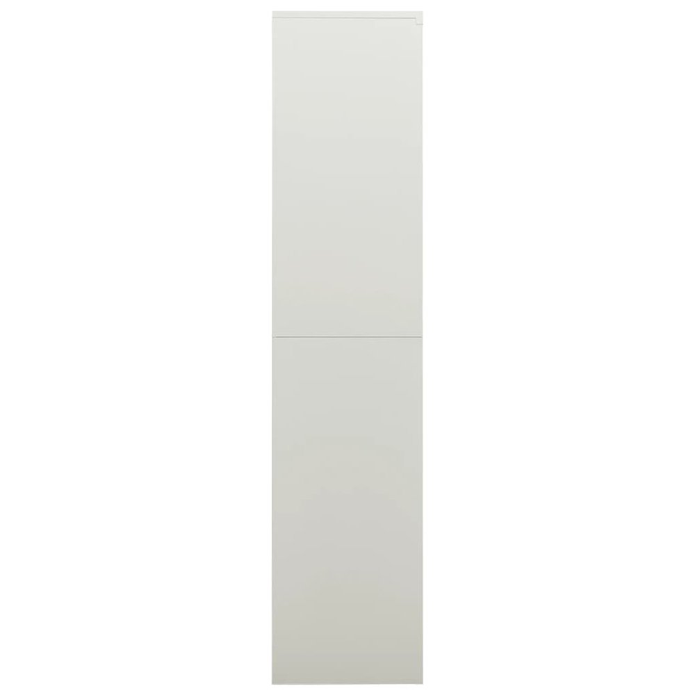 Locker Cabinet Light grey Steel Large Locker Cabinet. Picture 3