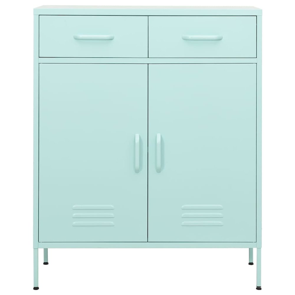 Storage Cabinet Mint Steel Mid-size Levelers Storage Cabinet. Picture 2