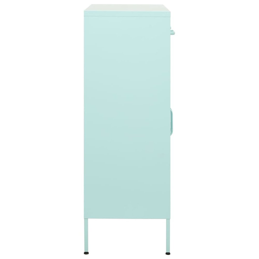 Storage Cabinet Mint Steel Mid-size Levelers Storage Cabinet. Picture 3