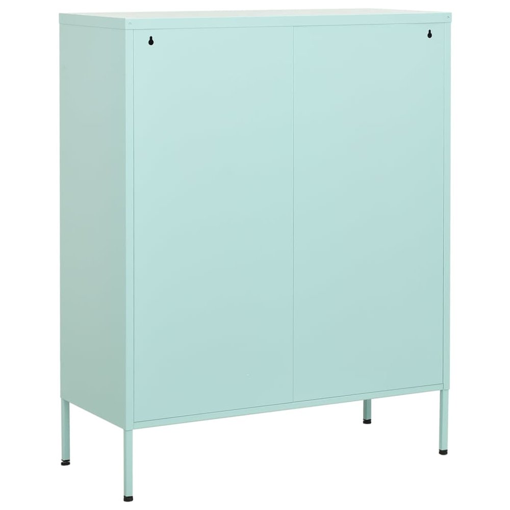 Storage Cabinet Mint Steel Mid-size Levelers Storage Cabinet. Picture 4