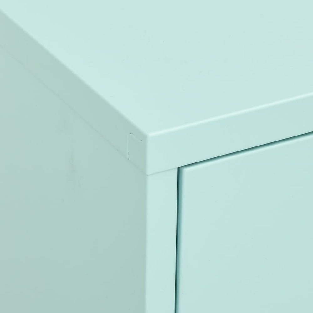 Storage Cabinet Mint Steel Mid-size Levelers Storage Cabinet. Picture 8