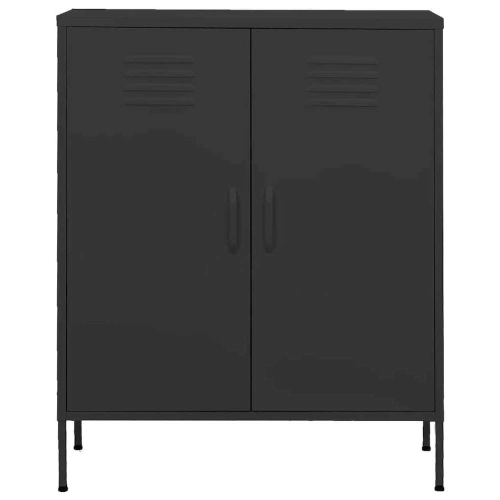 Storage Cabinet Anthracite Steel Medium Storage Cabinet. Picture 3