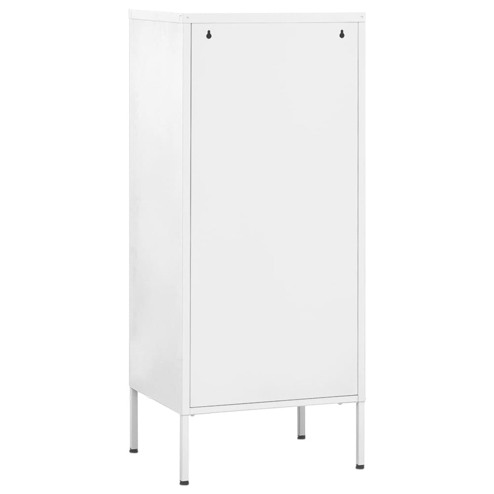 Storage Cabinet White Steel Medium Ball-Bearing Storage Cabinet. Picture 5