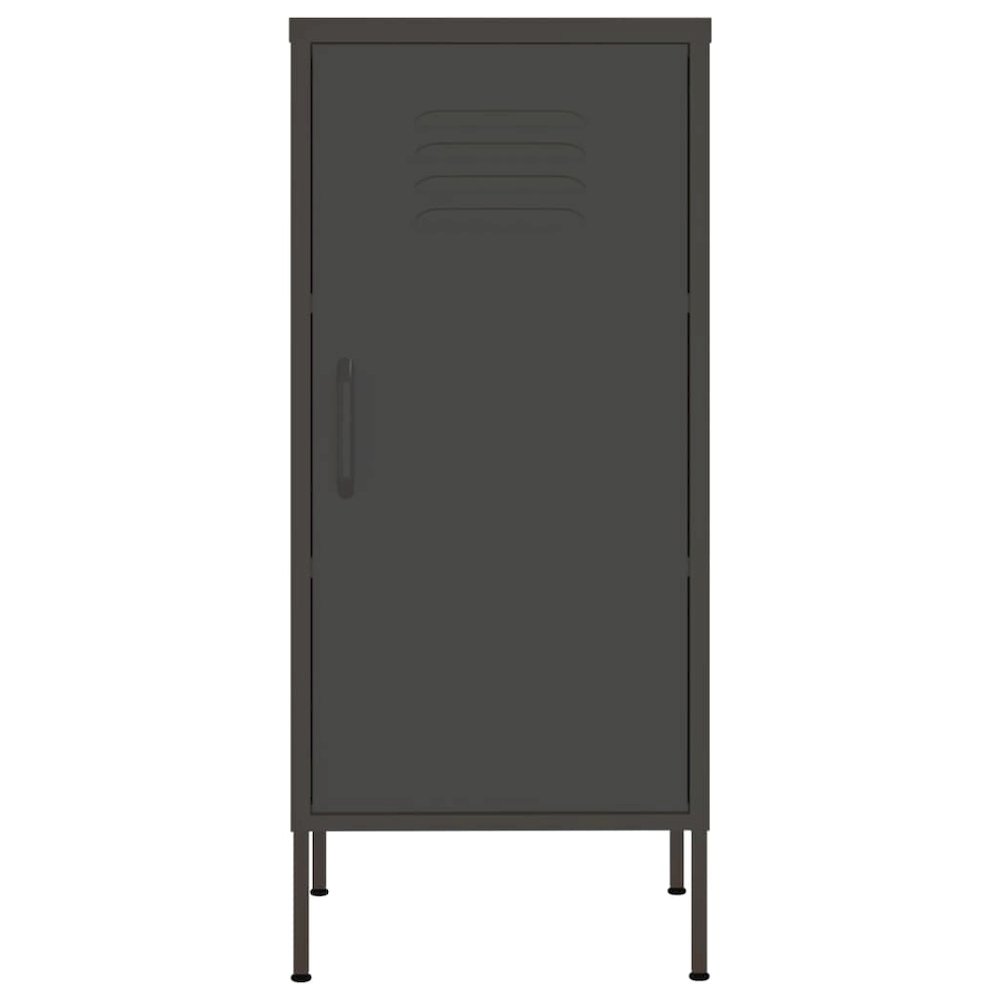 Storage Cabinet Anthracite Steel 16.8 x 13.8 x 40.0 in. Picture 3
