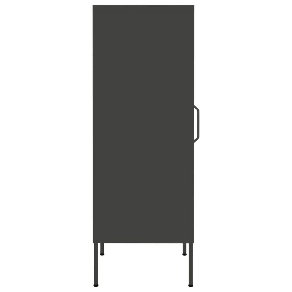 Storage Cabinet Anthracite Steel 16.8 x 13.8 x 40.0 in. Picture 4
