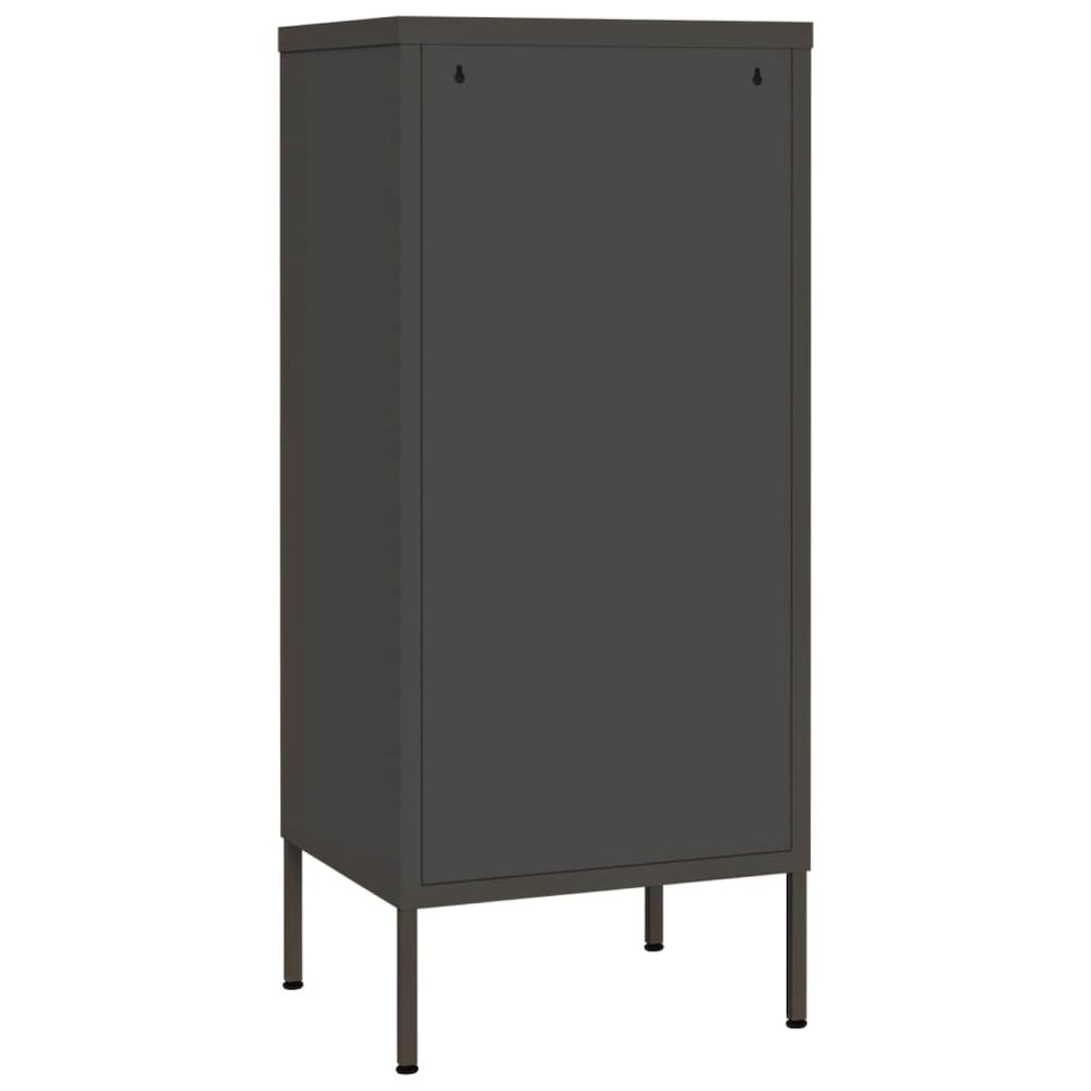 Storage Cabinet Anthracite Steel 16.8 x 13.8 x 40.0 in. Picture 5