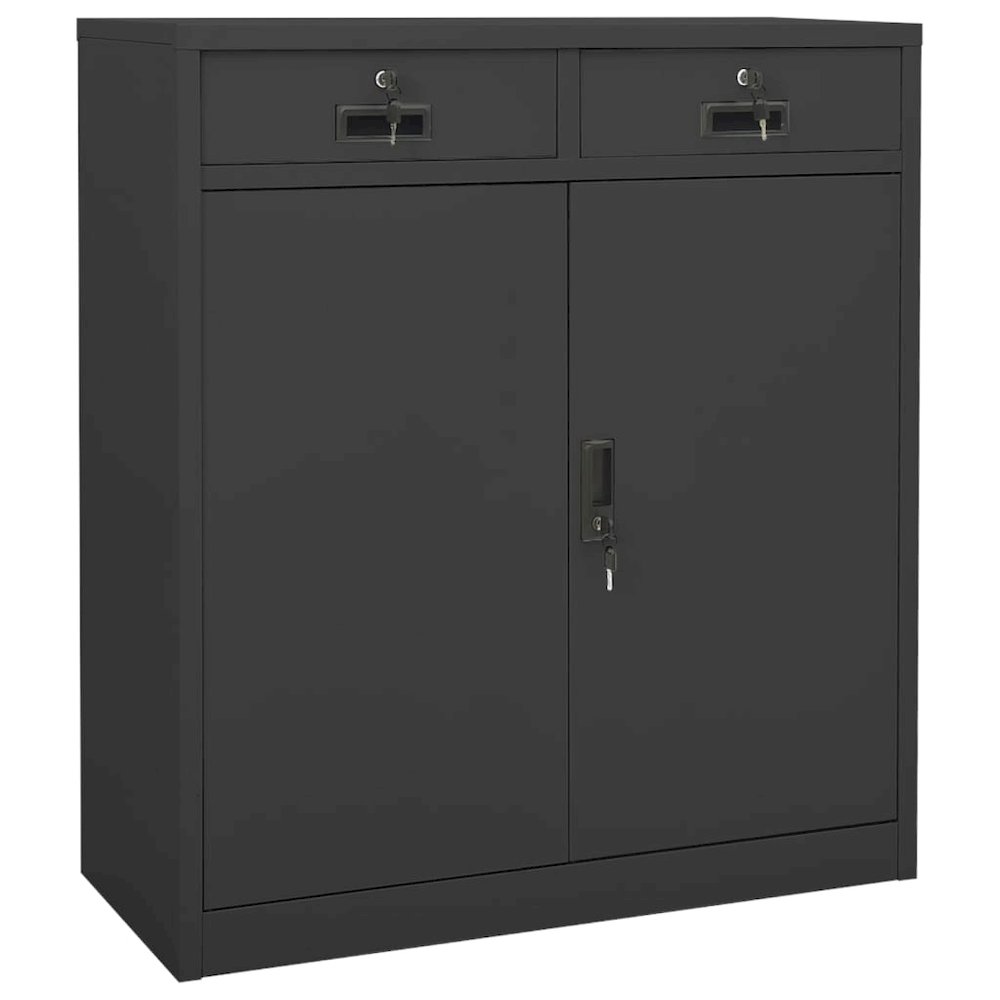 Office Cabinet Anthracite Steel Medium Locks Office Cabinet. Picture 1
