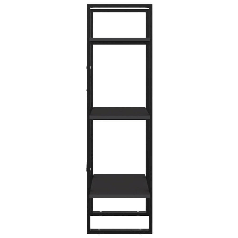Book Cabinet Grey Engineered wood, Metal 15.7 x 11.8 x 41.3 in. Picture 4