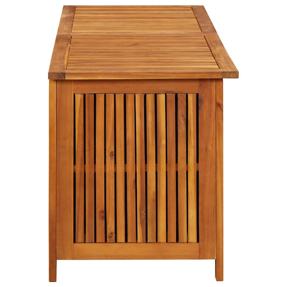 Wooden Storage Box Brown. Picture 6