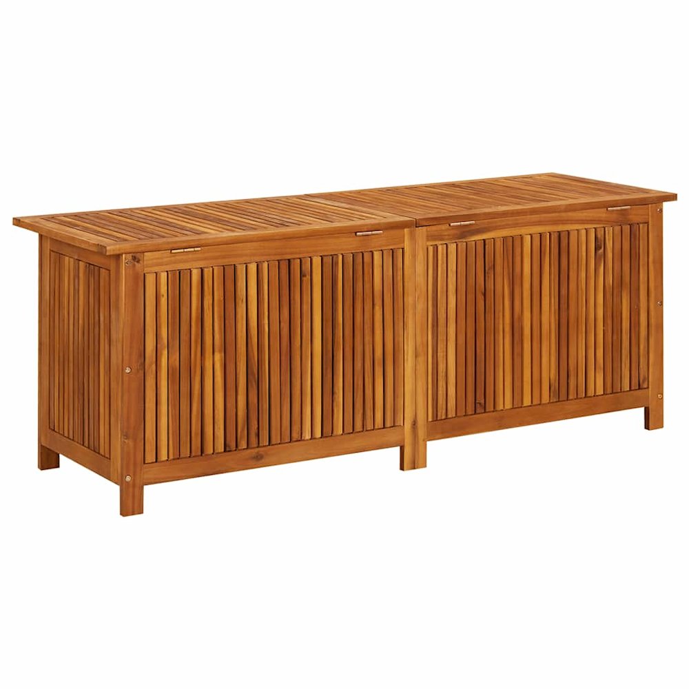 Wooden Storage Box Brown. Picture 7