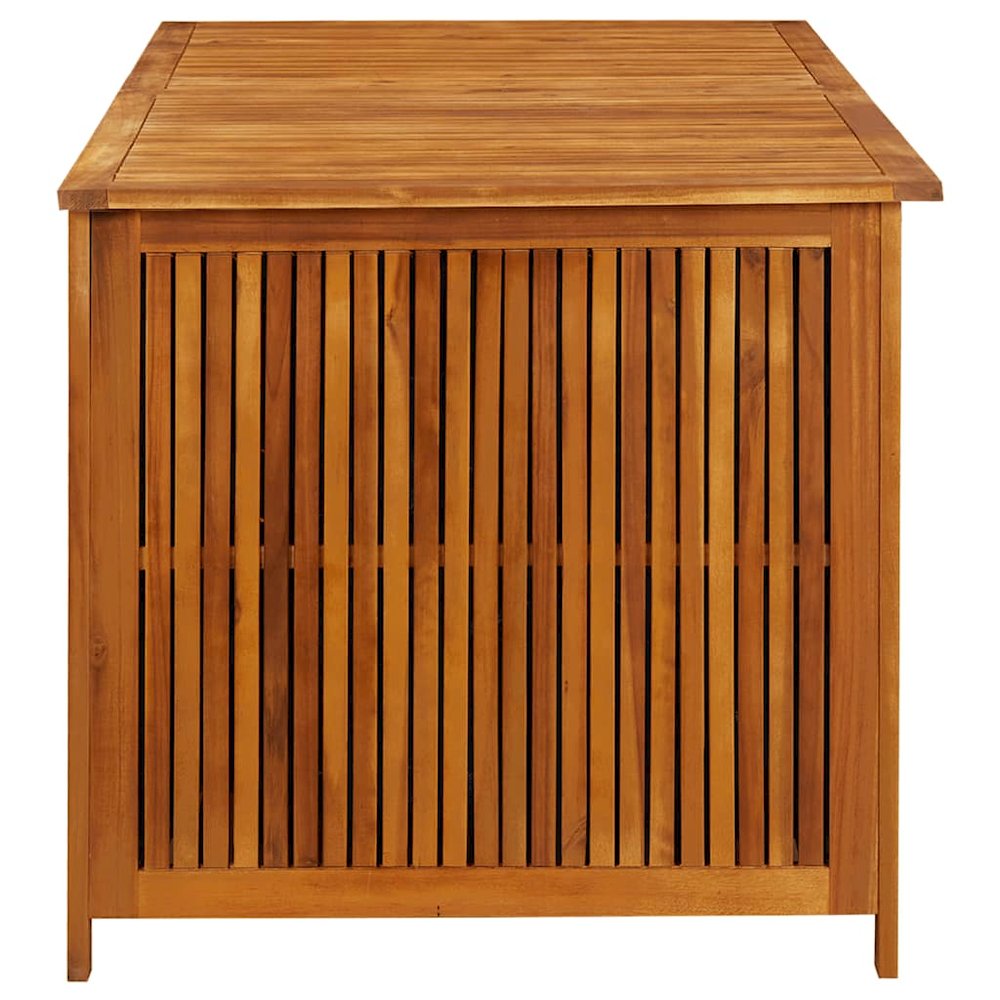Storage Box Solid Acacia wood, Polyethylene 59.1 x 31.5 x 29.5 in. Picture 6