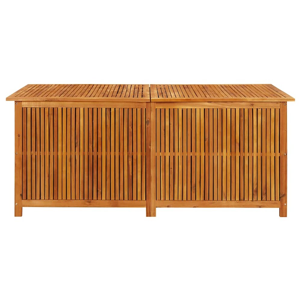 Storage Box Natural Wood Solid Acacia wood 68.9 x 31.5 x 29.5 in. Picture 5