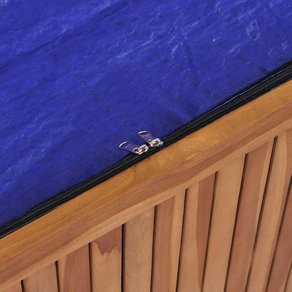Storage Box Natural Wood Solid Acacia wood 68.9 x 31.5 x 29.5 in. Picture 12