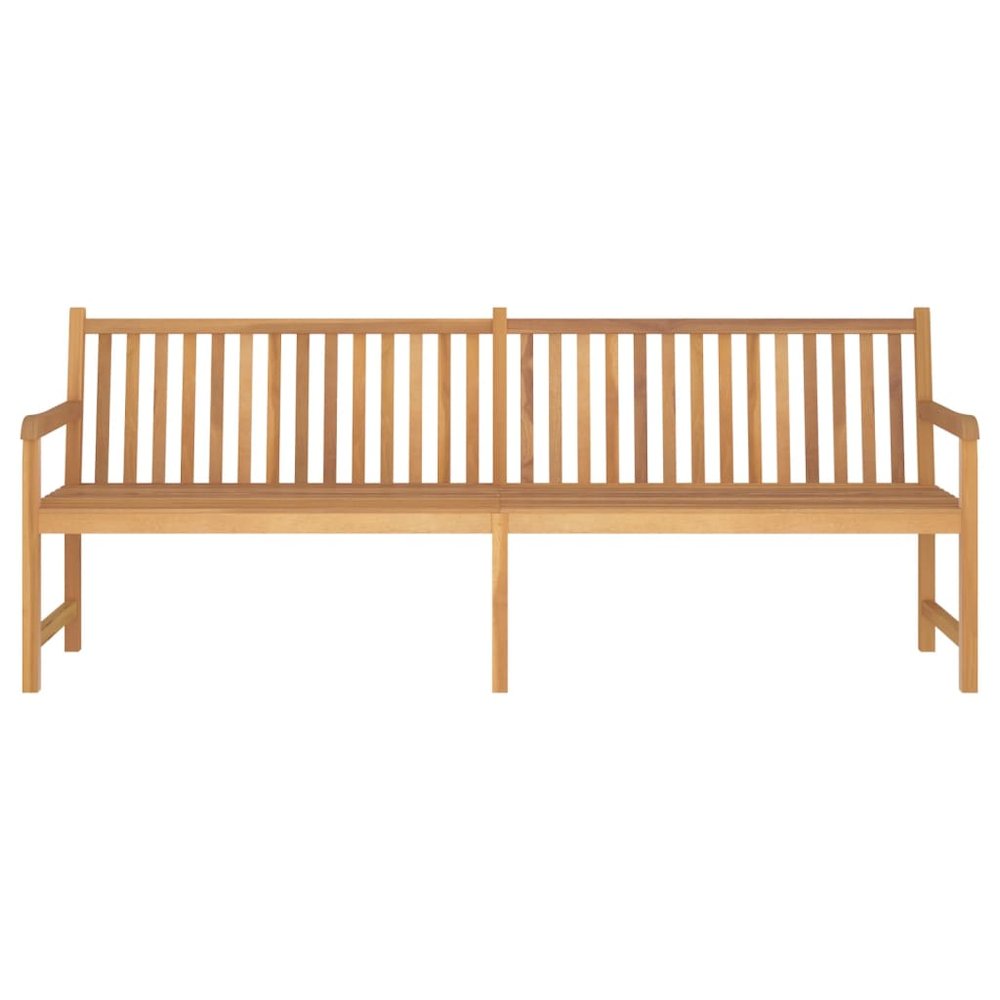 Garden Bench Warm Teak Wood Fine Sanded Teak Hardwood Large. Picture 2