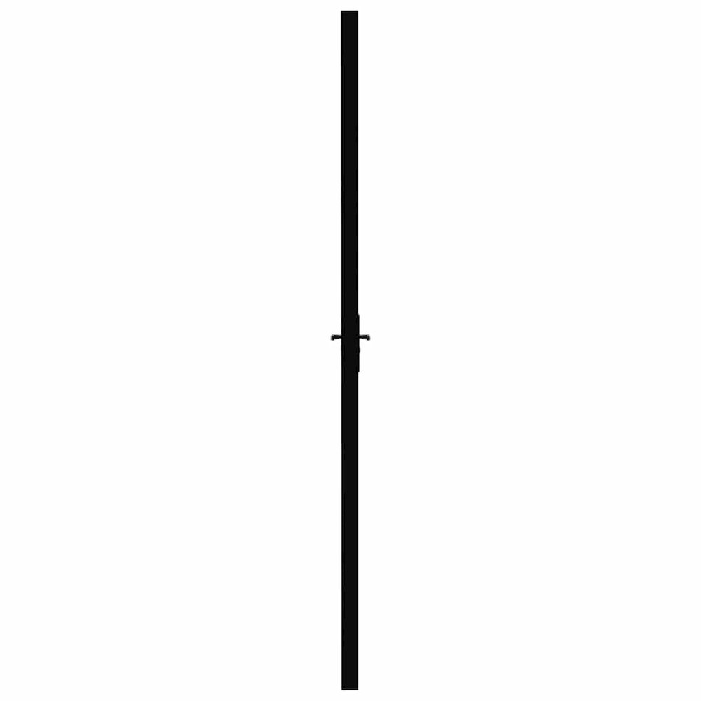 Interior Door ESG Glass and Aluminum 29.9"x79.3" Black. Picture 5
