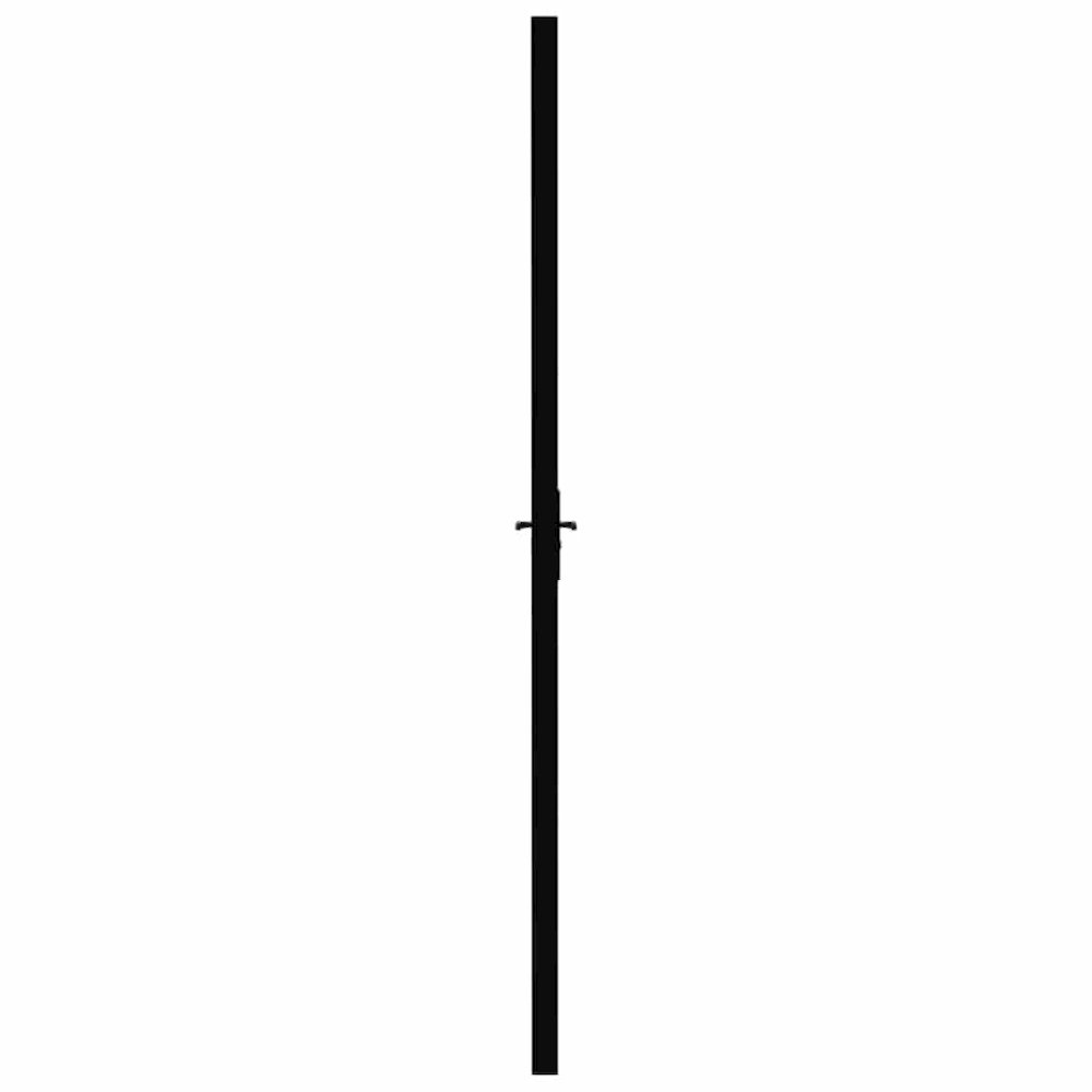 Interior Door ESG Glass and Aluminum 36.6"x79.3" Black. Picture 5