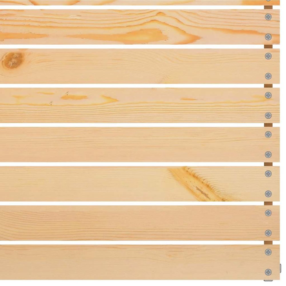 Middle Sofa Natural Wood Solid pinewood Medium Modular. Picture 6