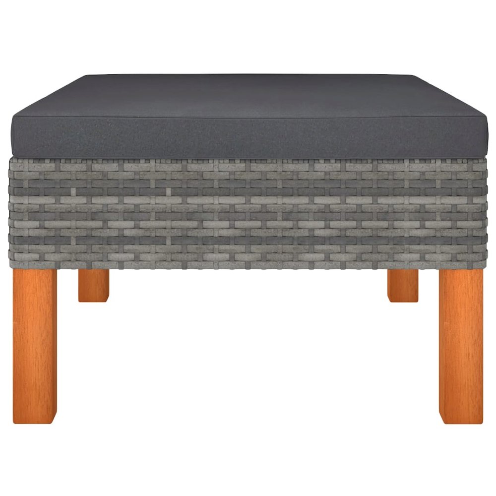 Garden Lounge Set Gray. Picture 5