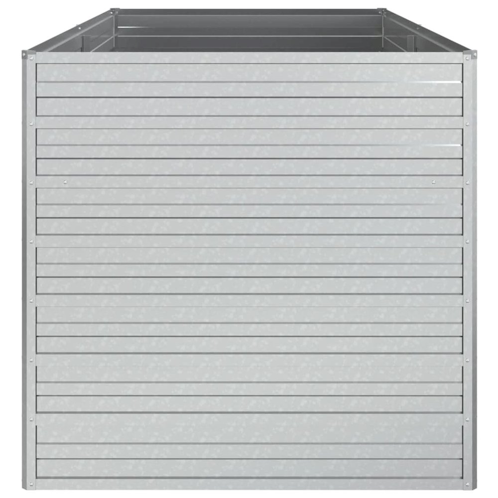 Garden Raised Bed Silver Galvanized Steel 63 x 31.5 x 30.3 in. Picture 5