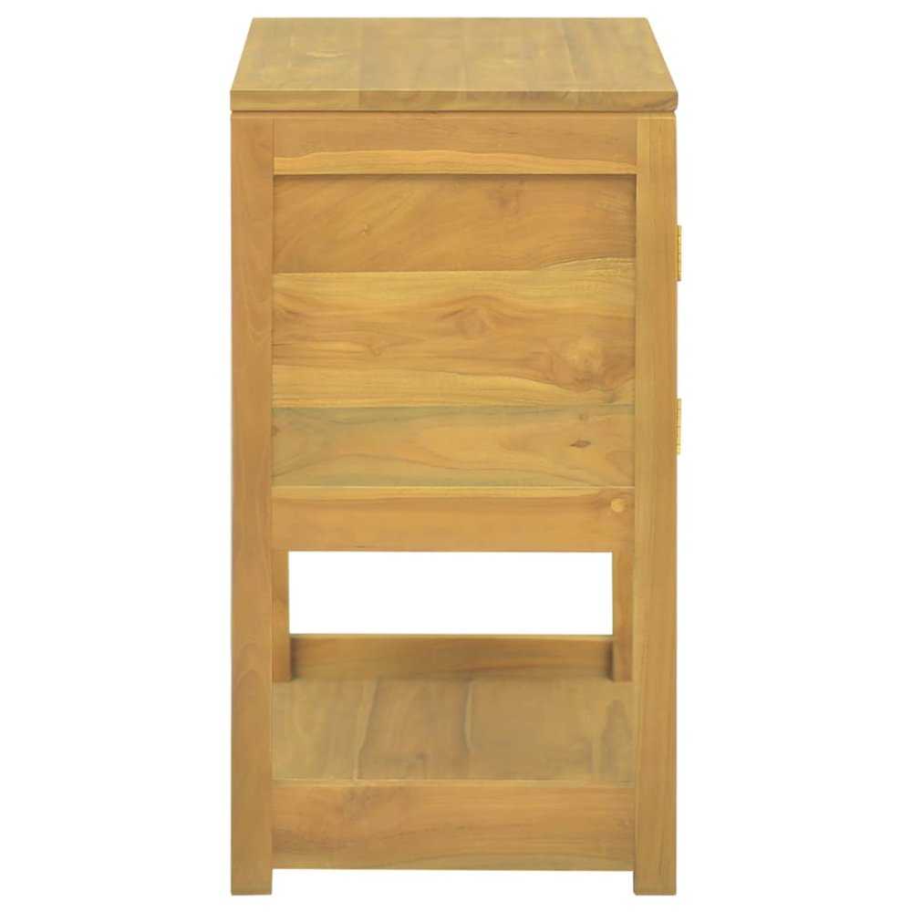 Bathroom Cabinet Natural teak Solid teak wood Medium. Picture 4