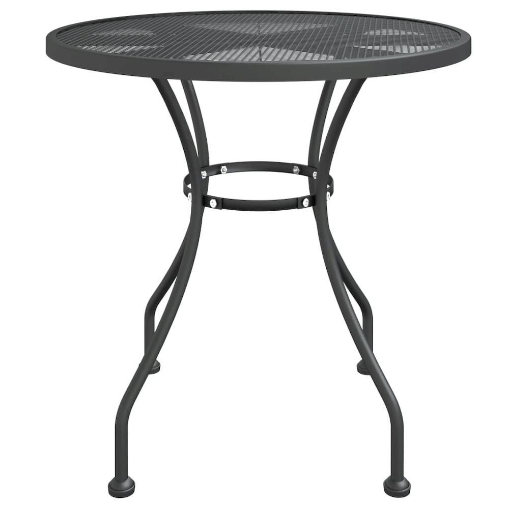 Garden Table Anthracite Expanded Metal Mesh Medium Durable. Picture 3