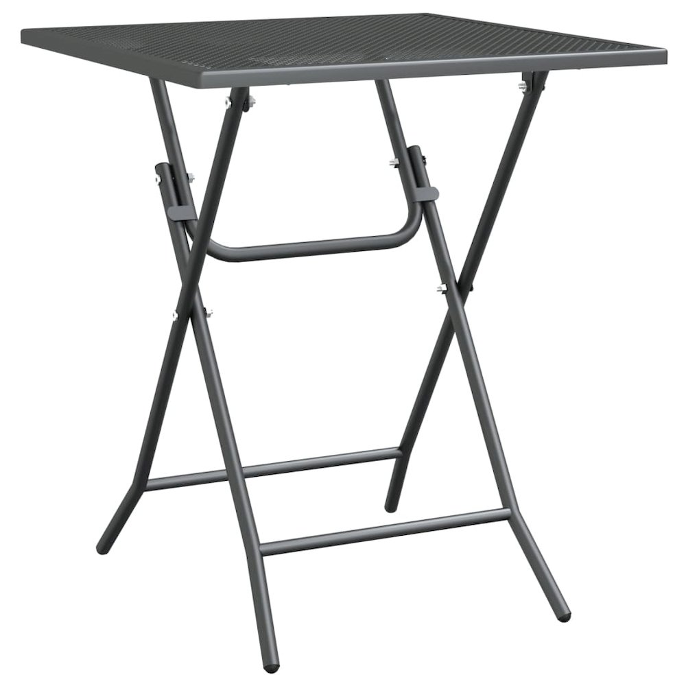 Garden Table Anthracite Expanded metal mesh Small. Picture 5