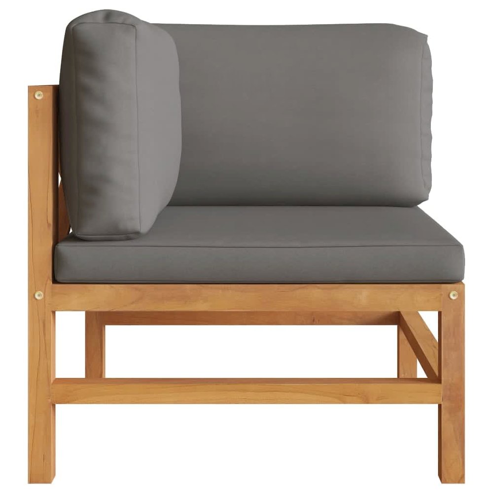 2-seater Garden Sofa Teak Teak wood Medium Durable. Picture 3