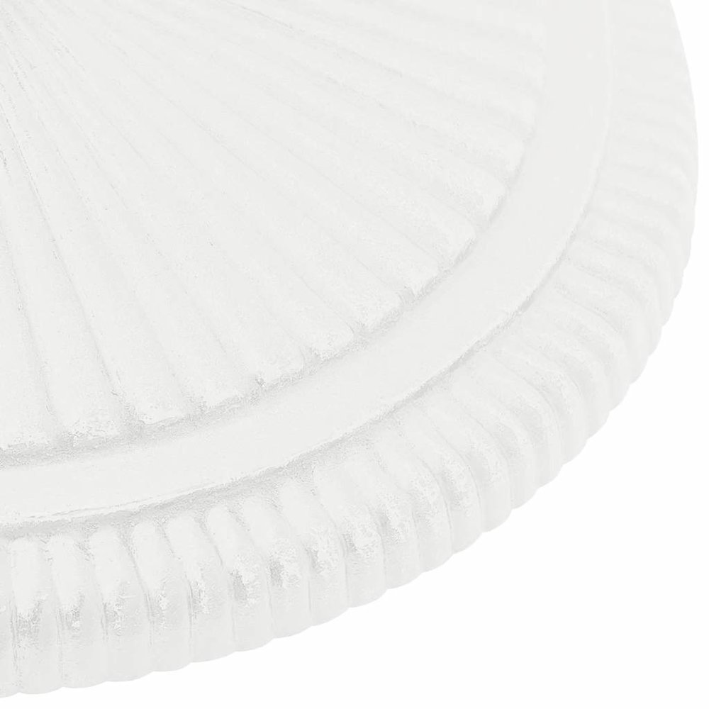 Umbrella Base White Cast iron Standard size for medium umbrellas. Picture 8