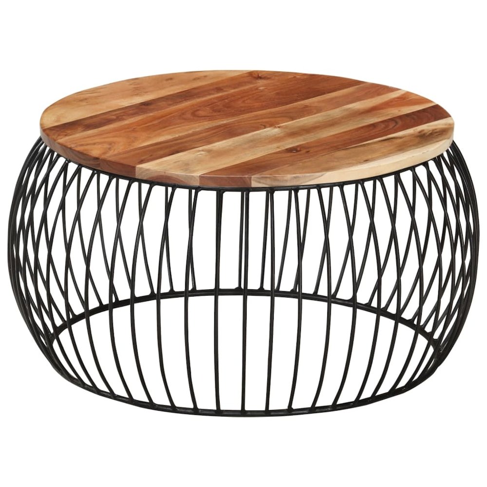 Coffee Table Varies Solid Acacia wood, Iron Medium Durable. Picture 11