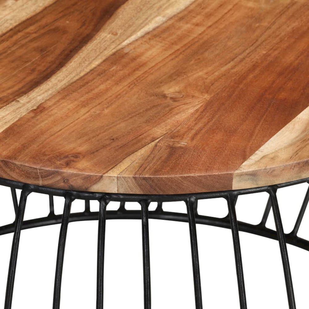 Coffee Table Varies Solid Acacia wood, Iron Medium Durable. Picture 4